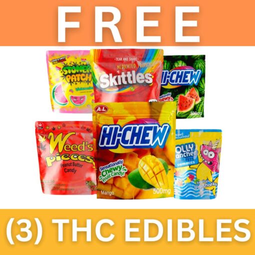 Free THC Gummies x 3