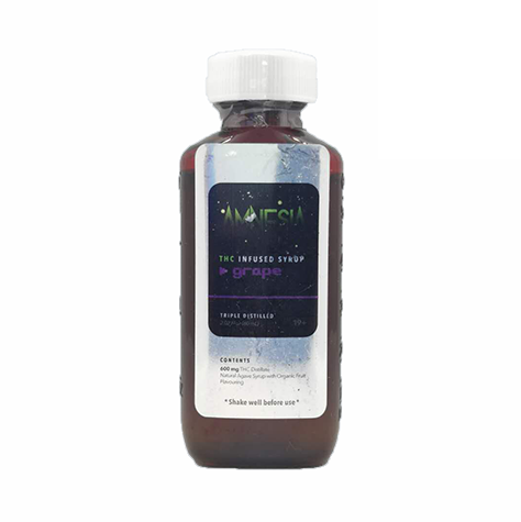 Amnesia THC Infused Syrup - Grape