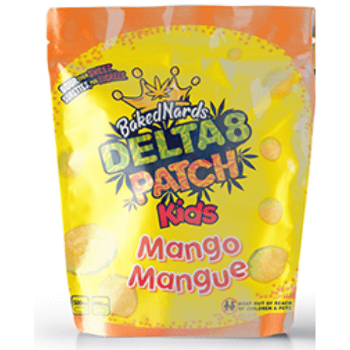 BakedNards Delta 8 Patch Kids - Mango Mangue (500mg THC)
