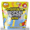 Sour Tropical Blends Bites (600mg THC)