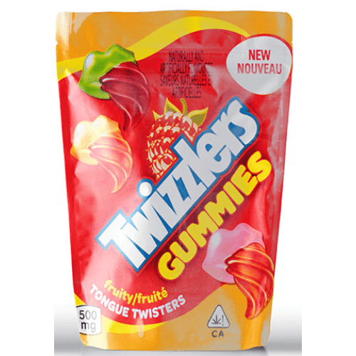 Twizzlers Gummies - Fruity (500mg THC)