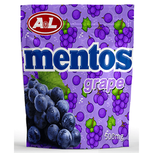 Mentos - Grape (500mg THC)