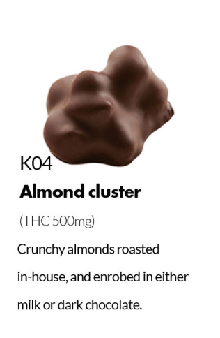 Almond Cluster (500mg THC)