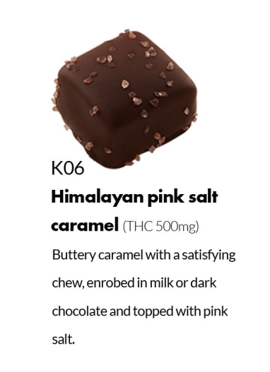 Himalayan Pink Salt Caramel (500mg THC)