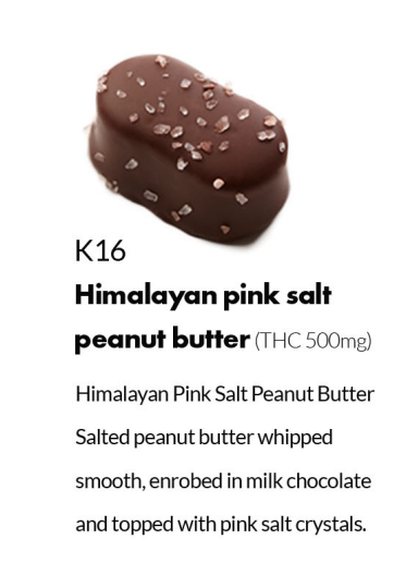 Himalayan Pink Salt Peanut Butter (500mg THC)