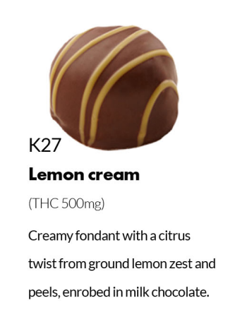 Lemon Cream (500mg THC)
