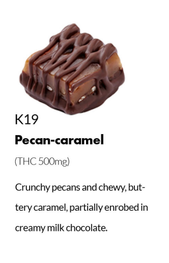 Pecan-Caramel (500mg THC)