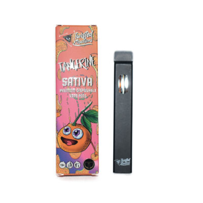 Tangerine Twisted Xtractions Disposable Vape Pen