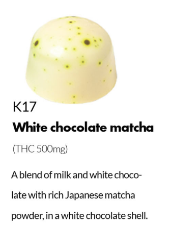 White Chocolate Matcha (500mg THC)