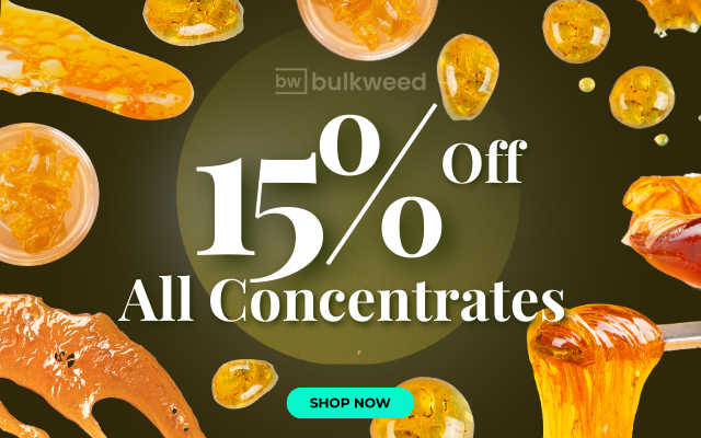 15% Off All Concentrates Promo Banner Mobile